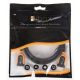  HDMI 2.0 кабел Libox LB0056-1 черен 1м