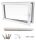 PVC прозорец Lorac RU50x40B-58L бял ляв 50x40см