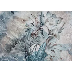   ФОТОТАПЕТ ЦВЕТЯ ЦВЕТЯ ЛИСТА графики # ШАРКИ