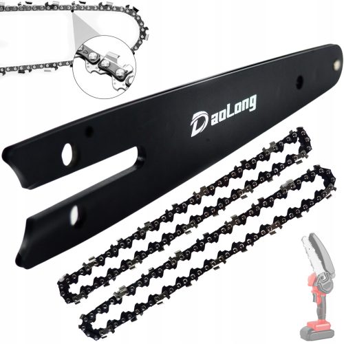 Водач на веригата за верижен трион - Комплект барове Silvertools + 2 вериги 6".