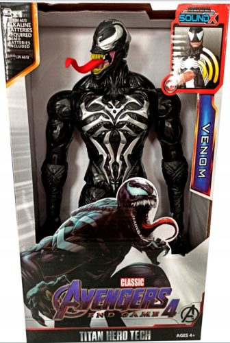  Фигурка Avengers Titan Hero Tech Venom, черна, 30 см