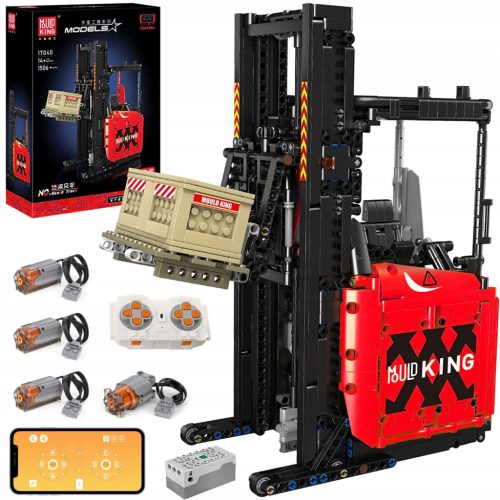  Строителни блокове Mold King Technik Forklift 1506 бр.