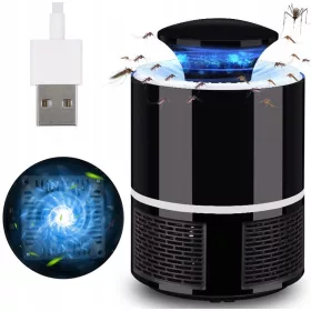    Krzymark 00058D3 лампа против комари, черна