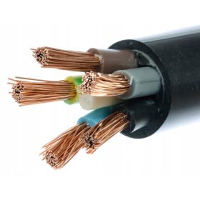   Кръгъл електрически кабел, гъвкав (въже) OWY Digma 5 x 1.5