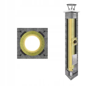   Универсална керамична коминна система K fi 200 7м