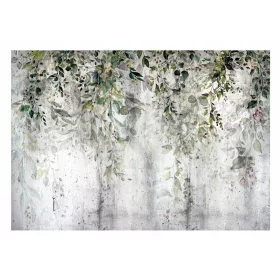   ФОТОТАПЕТ ЛИСТА БЕТОН ПРИРОДА ТАПЕТ СПАЛНЯ ХОЛ 368x254