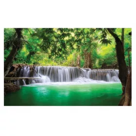   Фототапет ВОДОПАД МОДЕРЕН 3D ЕФЕКТ 416x254