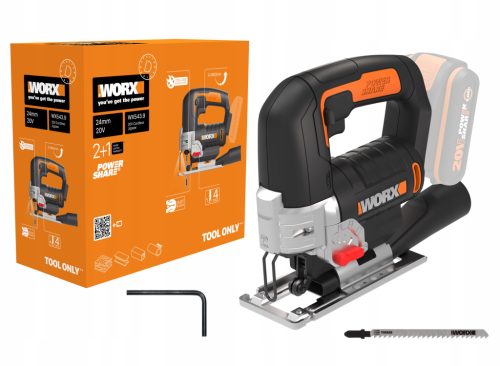  Прободен трион Worx, захранван от батерии