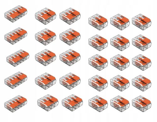 Wago бърз конектор 0,2-4 mm² / 1, 30 бр.