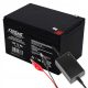 AGM БАТЕРИЯ 12V 12Ah HQ TOYS ЗАРЯДНО ЗА ВЕЛОСИПЕД