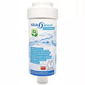  Aqua Shock бял душ филтър