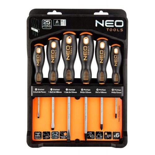  Комплект отвертки NEO TOOLS 04-213