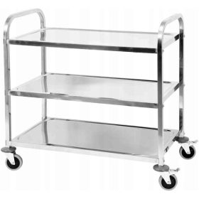   СЕРВИТЪРИ 3-РАФТОВА НЕРЪЖДАЕМА НЕРЪЖДАЕМА СЕРВИЗ КОРИ