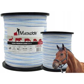   Електрификатор овчарска лента 2см 500м ПРЕМИУМ коне