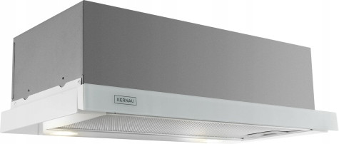  Телескопичен аспиратор Kernau KTH 10.261.2W бял LED