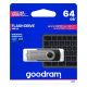  GOODRAM UTS3 флашка 64 GB USB 3.0 черна