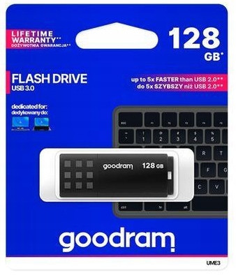  GOODRAM Pendrive UME3 256 GB USB 3.0 черен