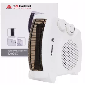 Вентилаторна печка TAGRED 2000 W бяла
