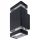  Градински аплик POSA черен, графитен GU10 35 W