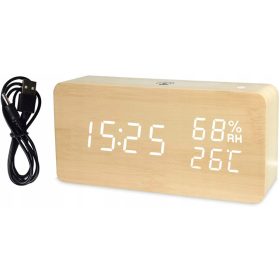    Правоъгълен часовник, 15 см, цифров циферблат