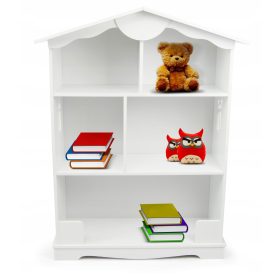  Рафт Leomark 76 x 30 x 101 cm бял