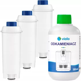    Violo Descaler филтърна вложка за кафе машина DELONGHI 500 ml 3 бр.