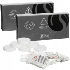    Таблетки за премахване на котлен камък за кафе машини Seltino, бели, 6 броя