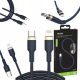  Vayox USB type C - Apple Lightning кабел 1 м, тъмносин