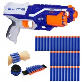   NERF ELITE DISRUPTOR + ЕКСТРИ 30 ДАРТС И ЛЕНТА