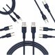  Vayox USB type C - USB type C кабел 1 м, тъмносин