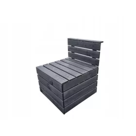   Градинска маса - Маса Wellton, квадратно дърво, 60 x 60 x 70 см