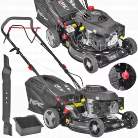    Бензинова косачка за трева с кош NAC, капацитет 146 cm³. кош 40л, ширина на косене 42см