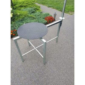   Въртяща се маса за опаковане на колети, дозатор за опаковки