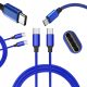  Vayox USB type C - USB type C кабел 1,5 м син