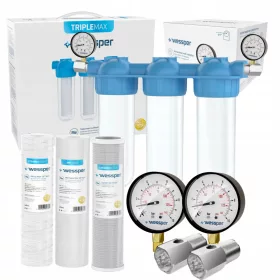   Wessper TripleMax 1" 2 l комплект + Wessper вентил 1" WES6010-MA