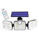  KIMElectro градинска стенна лампа, черна, интегриран 50 W LED източник