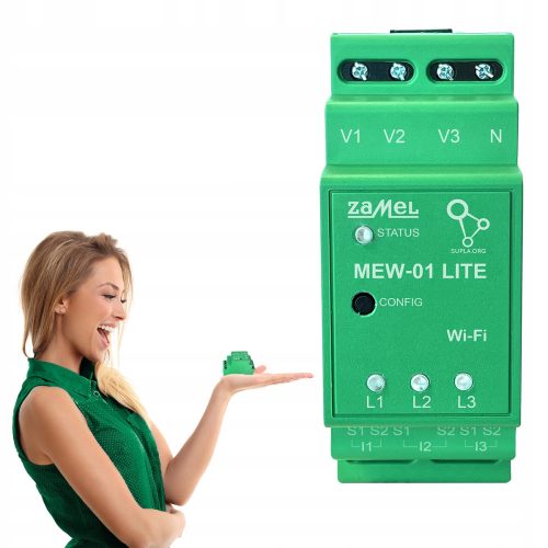 Монитор за електричество Zamel Supla MEW-01 LITE