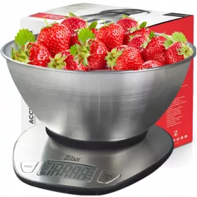    Zilan ZLN2960 кухненска везна сребристо/сиво 5 кг