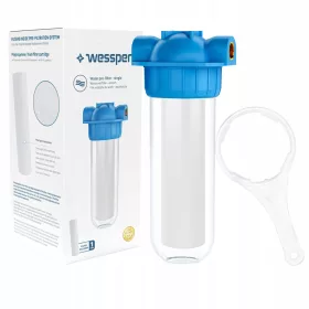    Комплект Wessper Единичен предфилтър 3/4" 2л