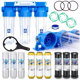    Водопречиствателна станция Aquafilter FHPRCL34-B-TRIPLE