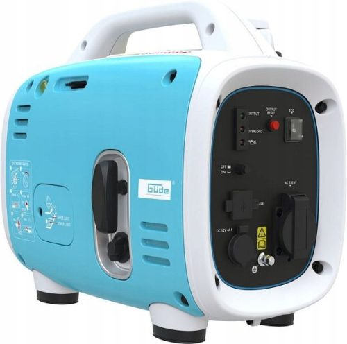 Преносим монофазен генератор Gude 800 W бензин