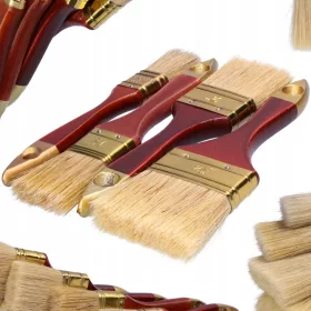   Комплект плоски прави четки Gold Tools 5 см