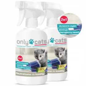    Спрей Only Cats Odor Neutralizer за тоалетна за борба с миризмата 500 ml 500 g