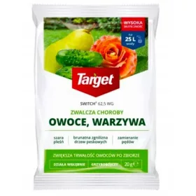   Препарат за растителна защита - SWITCH 62.5WG 20g - сива плесен и антракноза TARGET