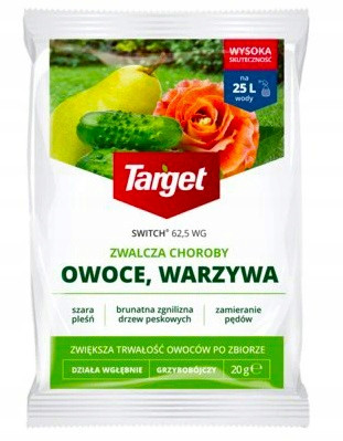 Препарат за растителна защита - SWITCH 62.5WG 20g - сива плесен и антракноза TARGET