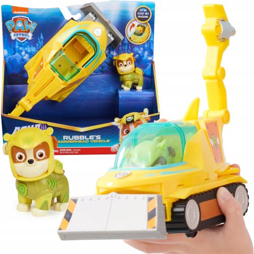 Paw Patrol Aqua превозно средство с фигура Rubble