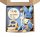  Висулка залъгалка Baby Box за новородено, подарък за бебе, нюанси на синьото
