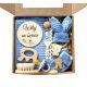  Висулка залъгалка Baby Box за новородено, подарък за бебе, нюанси на синьото