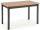  Правоъгълна маса Halmar Cobalt 120 x 68 x 77 см черна