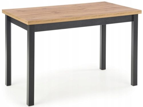  Правоъгълна маса Halmar Cobalt 120 x 68 x 77 см черна